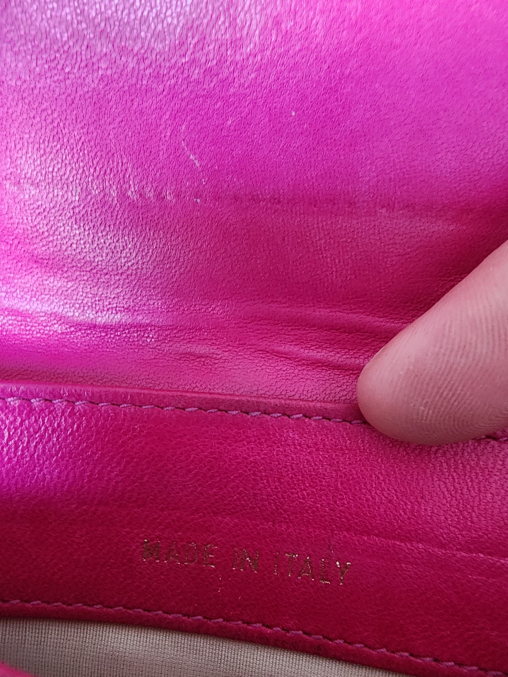 CHANEL Pink Quilted Leather Wallet - Picture 11 of 12